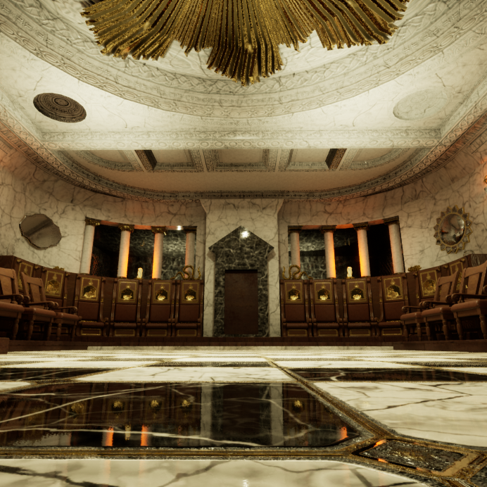 Masonic Temple - UE4